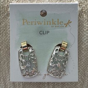 0386 Periwinkle by Barlow Clip On Earrings